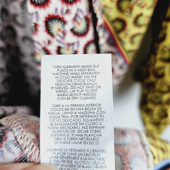 CAbi #5664 Poet Open Front Patchwork Floral Duster Kimono Jacket Small - Picture 13 of 14